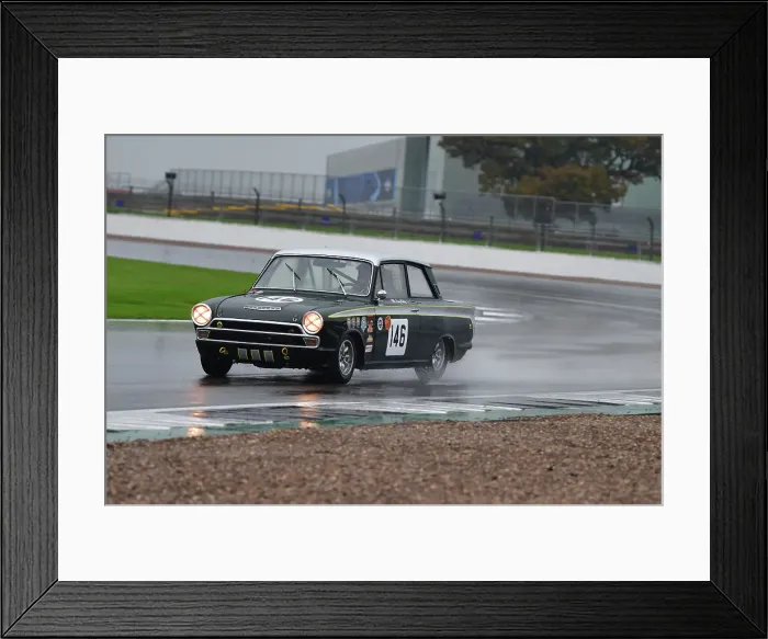 Framed Print : CJ12 3792 Jerry Bailey, Lotus Ford Cortina Mk1 Framed Print : CJ12 3792 Jerry Bailey, Lotus Ford Cortina Mk1