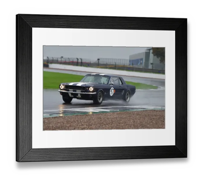 Framed Print : CJ12 3794 Fred Shepherd, Bill Shepherd, Ford Mustang