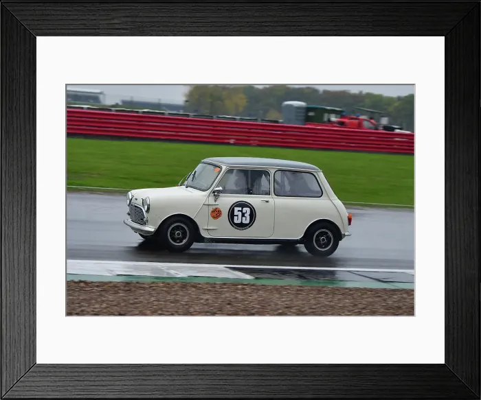 Framed Print : CJ12 3817 Phil Bullen-Brown, Austin Mini Cooper S Framed Print : CJ12 3817 Phil Bullen-Brown, Austin Mini Cooper S
