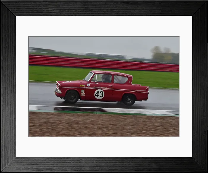 Framed Print : CJ12 3831 Eric Walker, Ford Anglia Framed Print : CJ12 3831 Eric Walker, Ford Anglia
