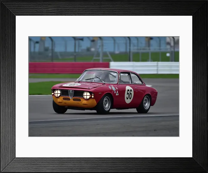 Framed Print : CM34 4028 David Alexander, Richard Fores, Alfa Romeo Sprint GT Framed Print : CM34 4028 David Alexander, Richard Fores, Alfa Romeo Sprint GT