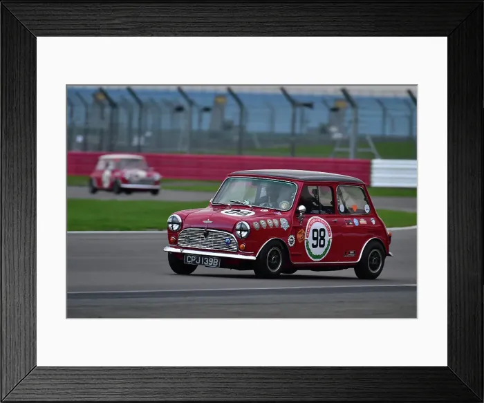 Framed Print : CM34 4029 Mike Davies, John Davies, Austin Mini Cooper S Framed Print : CM34 4029 Mike Davies, John Davies, Austin Mini Cooper S