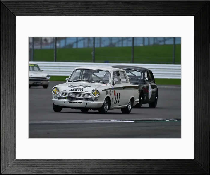 Framed Print : CM34 4038 Gerrard Buggy, Darryl Davis, Lotus Ford Cortina Mk1 Framed Print : CM34 4038 Gerrard Buggy, Darryl Davis, Lotus Ford Cortina Mk1