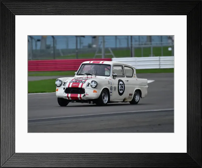 Framed Print : CM34 4051 Alex Williams, Ford Anglia Framed Print : CM34 4051 Alex Williams, Ford Anglia