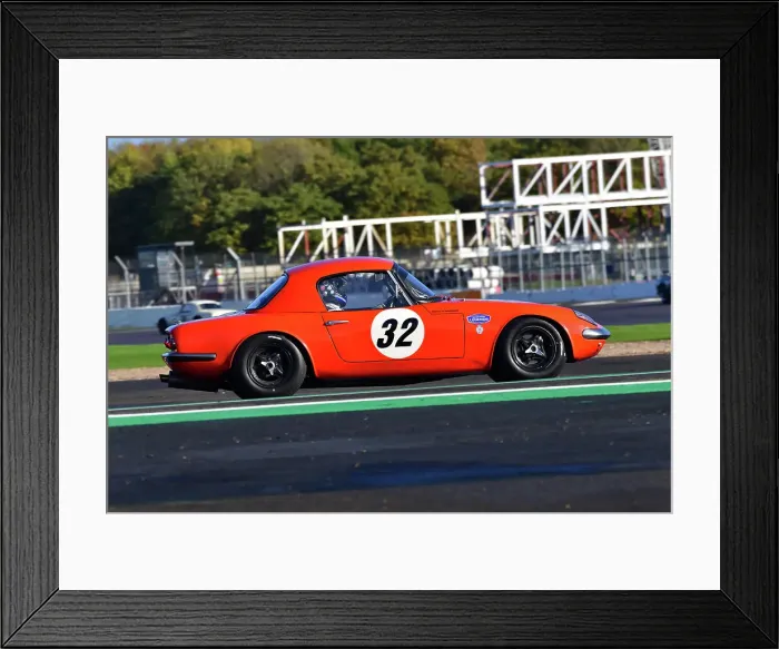 Framed Print : CJ12 3104 Mark Farmer, Mike Jordan, Lotus Elan Framed Print : CJ12 3104 Mark Farmer, Mike Jordan, Lotus Elan