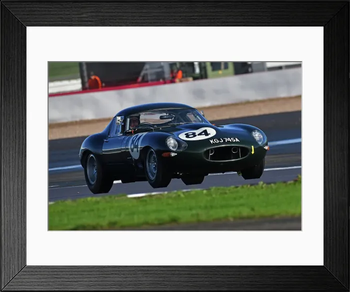 Framed Print : CJ12 3132 Read Gomm, Andrew Keith Lucas, Jaguar E-Type Low Drag Coupe Framed Print : CJ12 3132 Read Gomm, Andrew Keith Lucas, Jaguar E-Type Low Drag Coupe