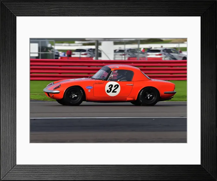 Framed Print : CJ12 3450 Mark Farmer, Mike Jordan, Lotus Elan Framed Print : CJ12 3450 Mark Farmer, Mike Jordan, Lotus Elan