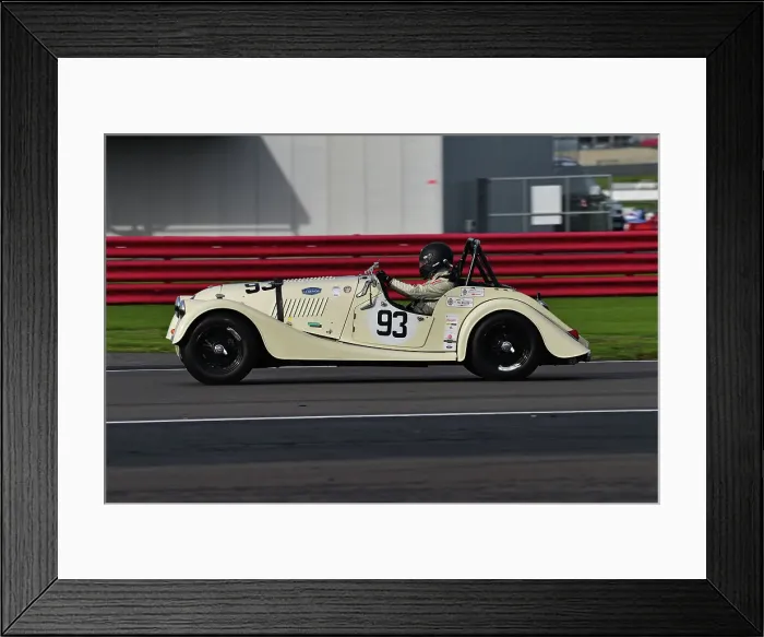 Framed Print : CJ12 3477 Andrew Wenman, David Wenman, Morgan Plus 4 Framed Print : CJ12 3477 Andrew Wenman, David Wenman, Morgan Plus 4
