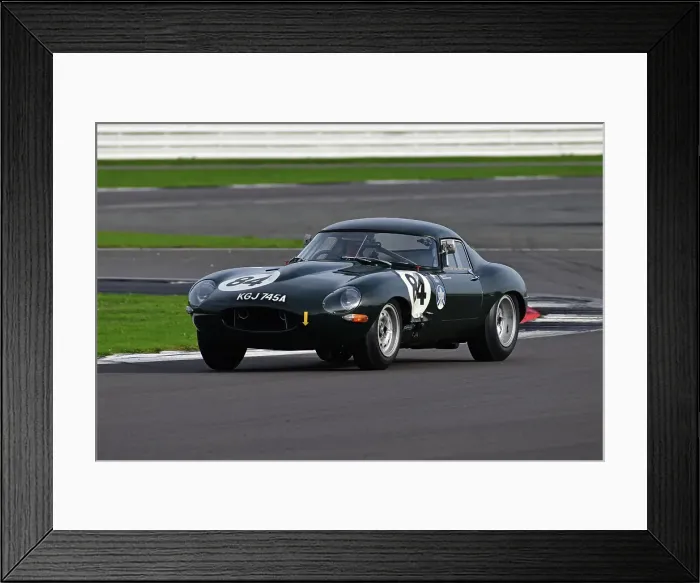 Framed Print : CJ12 3537 Read Gomm, Andrew Keith Lucas, Jaguar E-Type Low Drag Coupe Framed Print : CJ12 3537 Read Gomm, Andrew Keith Lucas, Jaguar E-Type Low Drag Coupe