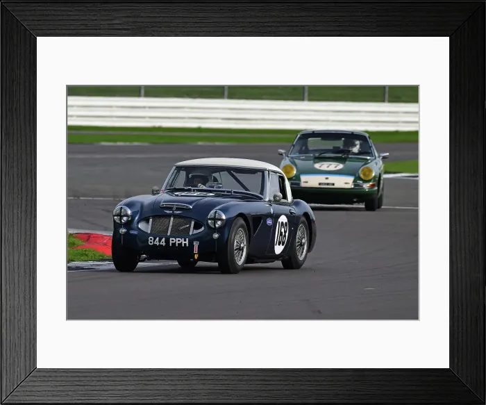 Framed Print : CJ12 3543 Michael Russell, Gordon Russell, Austin Healey 3000 Framed Print : CJ12 3543 Michael Russell, Gordon Russell, Austin Healey 3000