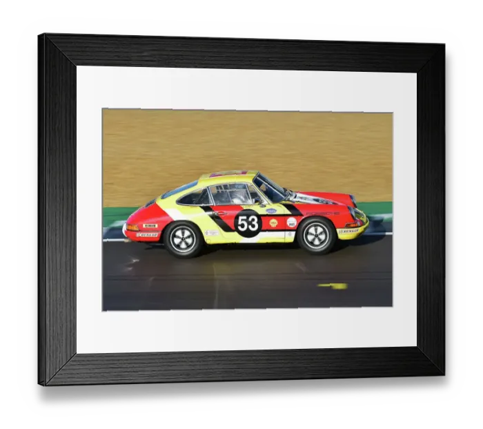 Framed Print : CM34 3259 Christian Coll, Bonamy Grimes, Porsche 911 Framed Print : CM34 3259 Christian Coll, Bonamy Grimes, Porsche 911