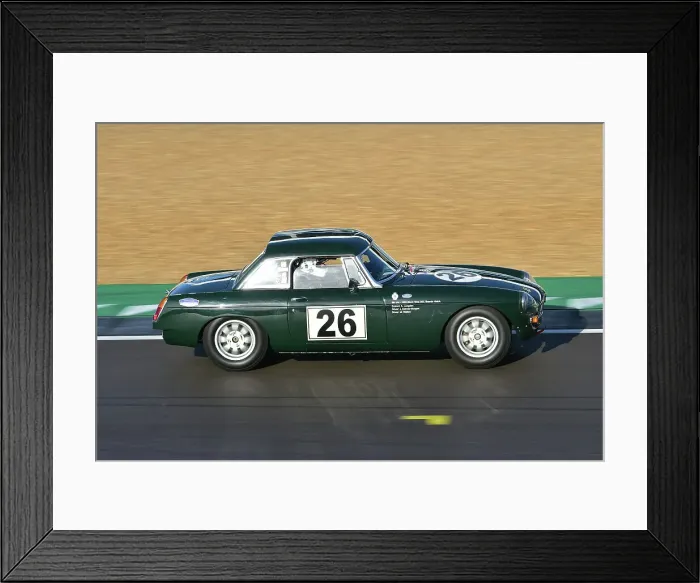 Framed Print : CM34 3286 Simon Drabble, Alex Drabble, Julien Draper, MG B Framed Print : CM34 3286 Simon Drabble, Alex Drabble, Julien Draper, MG B