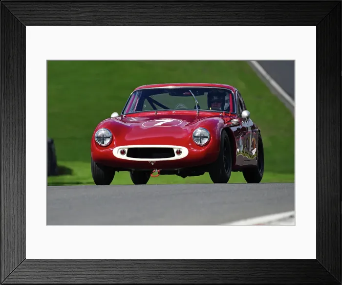 Framed Print : CJ13 4597 Ian Calderwood, TVR Grantura Mk 111 Framed Print : CJ13 4597 Ian Calderwood, TVR Grantura Mk 111