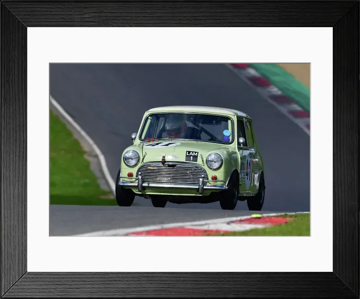 Framed Print : CJ13 4606 Ed Keen, Austin Mini Cooper S Framed Print : CJ13 4606 Ed Keen, Austin Mini Cooper S