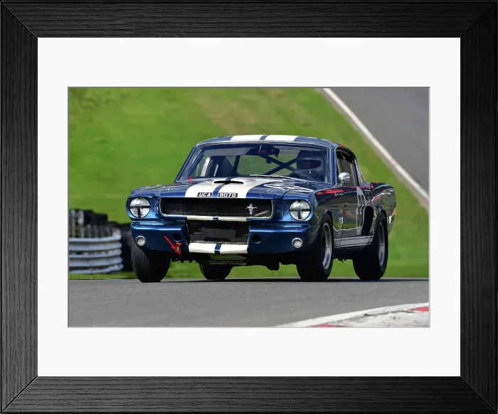Framed Print : CJ13 4635 Paul Kennelly, Shelby Mustang GT350R