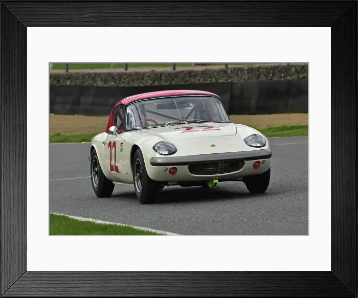 Framed Print : CM35 2688 Tom Smith, Lotus Elan Framed Print : CM35 2688 Tom Smith, Lotus Elan