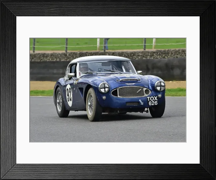 Framed Print : CM35 2690 Simon Parry-Williams, Austin Healey 3000 Framed Print : CM35 2690 Simon Parry-Williams, Austin Healey 3000