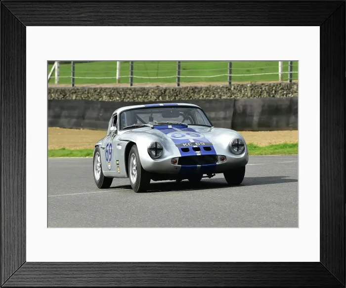 Framed Print : CM35 2710 Robert Cull, TVR Grantura Mk 111 Framed Print : CM35 2710 Robert Cull, TVR Grantura Mk 111