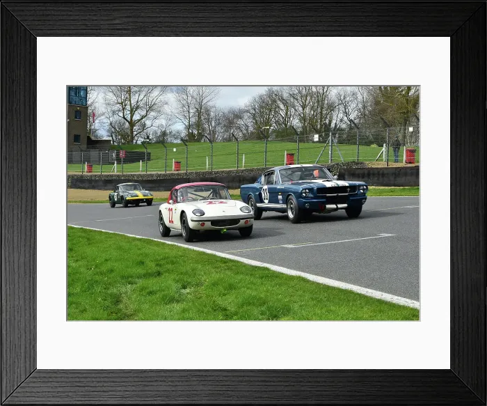 Framed Print : CM35 2716 Tom Smith, Lotus Elan, Paul Kennelly, Shelby Mustang GT350R Framed Print : CM35 2716 Tom Smith, Lotus Elan, Paul Kennelly, Shelby Mustang GT350R