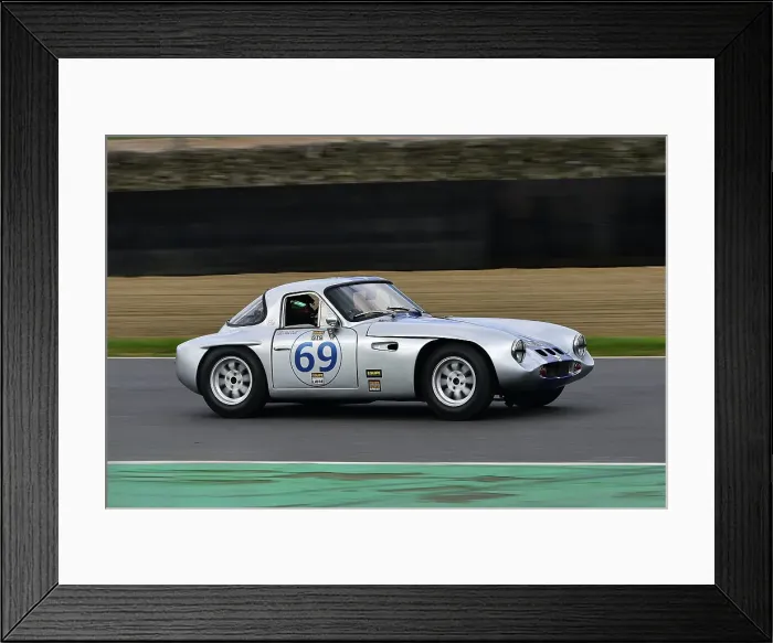 Framed Print : CM35 2742 Robert Cull, TVR Grantura Mk 111 Framed Print : CM35 2742 Robert Cull, TVR Grantura Mk 111