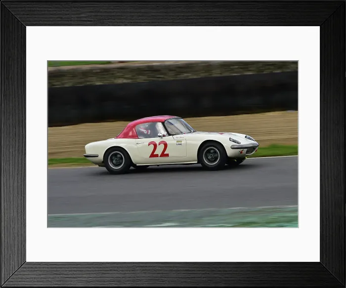 Framed Print : CM35 2760 Tom Smith, Lotus Elan Framed Print : CM35 2760 Tom Smith, Lotus Elan
