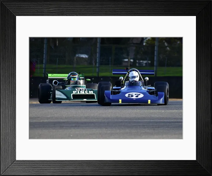 Framed Print : CJ13 4770 Robin Lackford, GRD 272, Benn Simms, March 78B