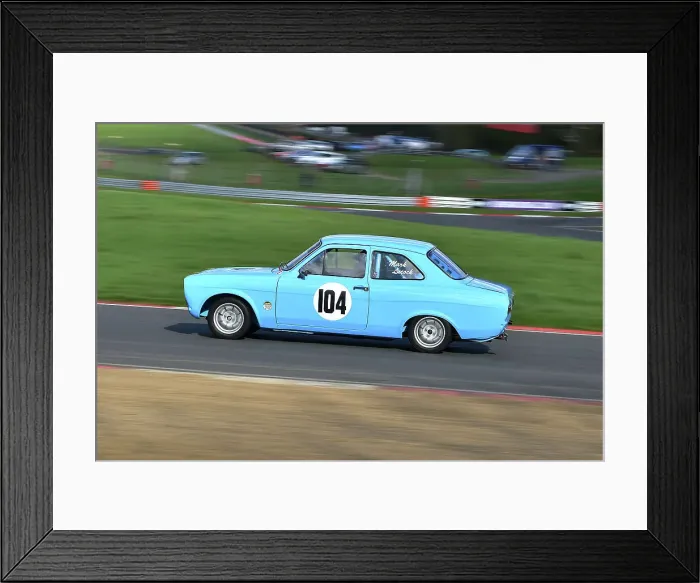 Framed Print : CM35 2993 Mark Lucock, Ford Escort Mk1 RS2000