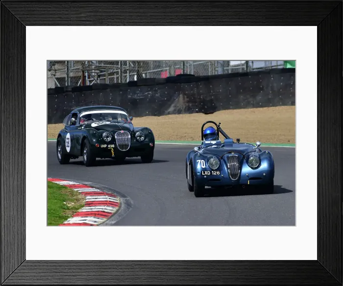 Framed Print : CJ13 4497 Steve Ward, Jaguar XK120 Framed Print : CJ13 4497 Steve Ward, Jaguar XK120