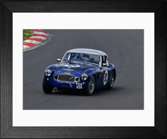 Framed Print : CJ13 4500 Guy Parry-Williams, Austin Healey 3000 Framed Print : CJ13 4500 Guy Parry-Williams, Austin Healey 3000