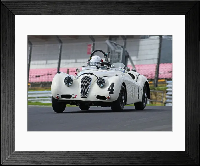 Framed Print : CJ13 4513 David Wenman, Jaguar XK120 Framed Print : CJ13 4513 David Wenman, Jaguar XK120