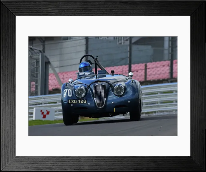 Framed Print : CJ13 4515 Steve Ward, Jaguar XK120 Framed Print : CJ13 4515 Steve Ward, Jaguar XK120