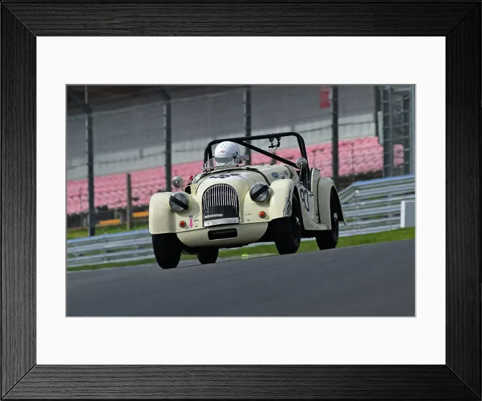Framed Print : CJ13 4518 Andrew Wenman, Morgan Plus 4
