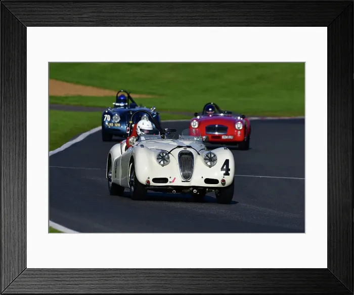 Framed Print : CJ13 4778 David Wenman, Jaguar XK120 Framed Print : CJ13 4778 David Wenman, Jaguar XK120