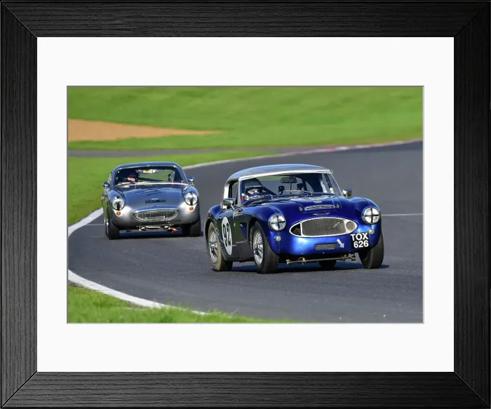 Framed Print : CJ13 4782 Guy Parry-Williams, Austin Healey 3000 Framed Print : CJ13 4782 Guy Parry-Williams, Austin Healey 3000