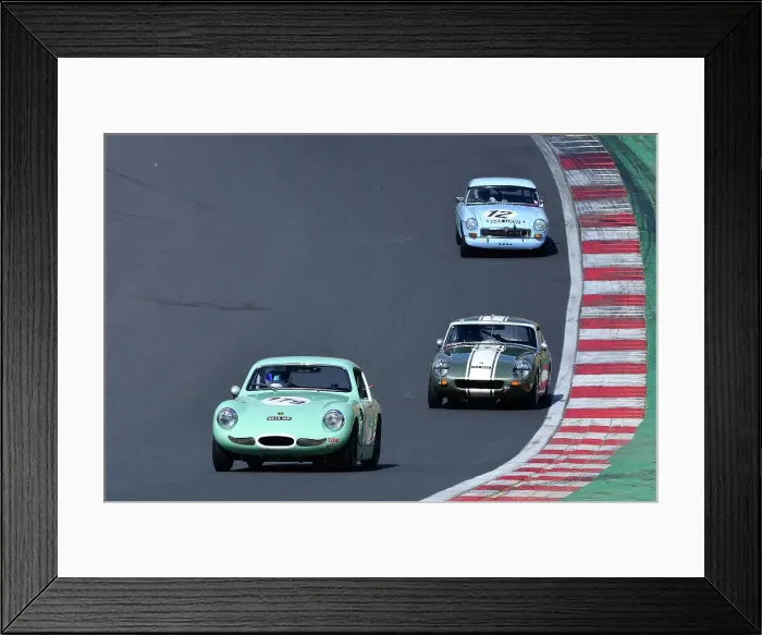 Framed Print : CJ13 4571 Sam Ashby, MG Ashley GT Framed Print : CJ13 4571 Sam Ashby, MG Ashley GT