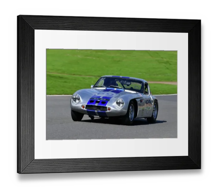 Framed Print : CJ13 4578 Robert Cull, TVR Grantura Mk 111 Framed Print : CJ13 4578 Robert Cull, TVR Grantura Mk 111