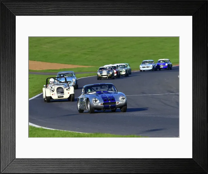 Framed Print : CJ13 4851 Robert Cull, TVR Grantura Mk 111 Framed Print : CJ13 4851 Robert Cull, TVR Grantura Mk 111