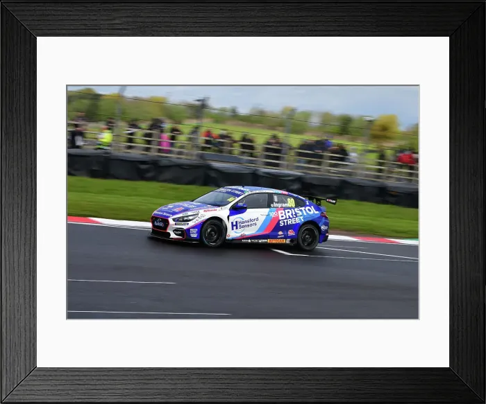 Framed Print : CJ13 8371 Tom Ingram, Hyundai i30N, Team Bristol Street Motors Framed Print : CJ13 8371 Tom Ingram, Hyundai i30N, Team Bristol Street Motors