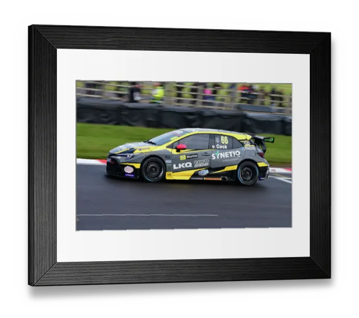 Framed Print : CJ13 8382 Josh Cook, Toyota Corolla GR Sport, LKQ Euro Car Parts with SYNETIQ Framed Print : CJ13 8382 Josh Cook, Toyota Corolla GR Sport, LKQ Euro Car Parts with SYNETIQ