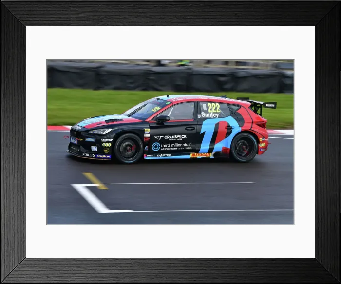 Framed Print : CJ13 8395 Chris Smiley, Cupra Leon, Restart Racing Framed Print : CJ13 8395 Chris Smiley, Cupra Leon, Restart Racing