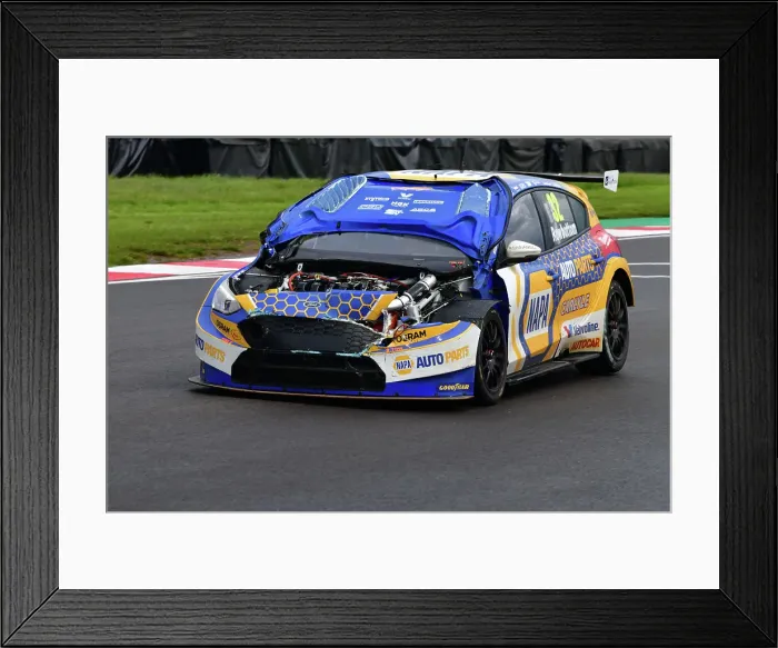 Framed Print : CJ13 8436 Daniel Rowbottom, Ford Focus ST, NAPA Framed Print : CJ13 8436 Daniel Rowbottom, Ford Focus ST, NAPA