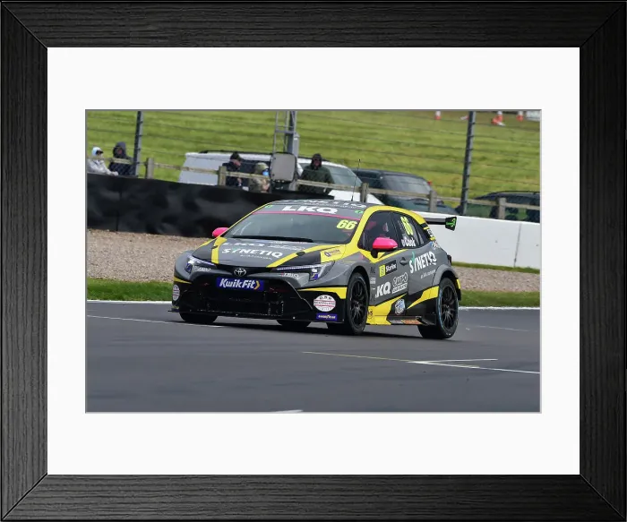 Framed Print : CM35 4829 Josh Cook, Toyota Corolla GR Sport, LKQ Euro Car Parts with SYNETIQ Framed Print : CM35 4829 Josh Cook, Toyota Corolla GR Sport, LKQ Euro Car Parts with SYNETIQ