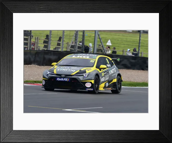 Framed Print : CM35 4834 Aiden Moffat, Toyota Corolla GR Sport, LKQ Euro Car Parts with SYNETIQ Framed Print : CM35 4834 Aiden Moffat, Toyota Corolla GR Sport, LKQ Euro Car Parts with SYNETIQ