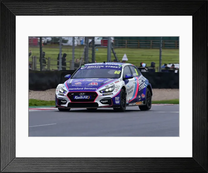 Framed Print : CM35 4842 Tom Ingram, Hyundai i30N, Team Bristol Street Motors Framed Print : CM35 4842 Tom Ingram, Hyundai i30N, Team Bristol Street Motors