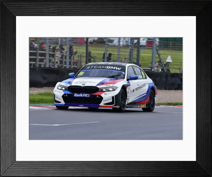 Framed Print : CM35 4845 Colin Turkington, BMW 330e M Sport, Team BMW Framed Print : CM35 4845 Colin Turkington, BMW 330e M Sport, Team BMW