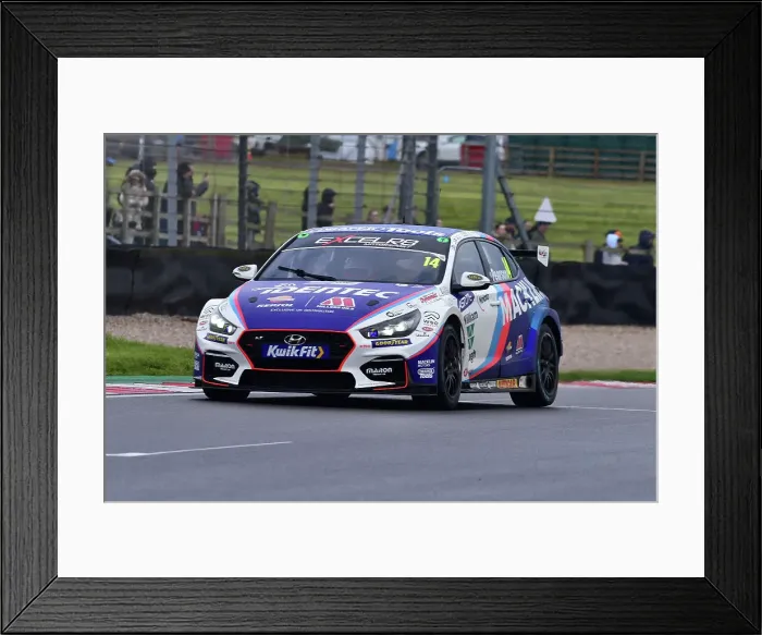 Framed Print : CM35 4846 Ronan Pearson, Hyundai i30N, Team Bristol Street Motors Framed Print : CM35 4846 Ronan Pearson, Hyundai i30N, Team Bristol Street Motors