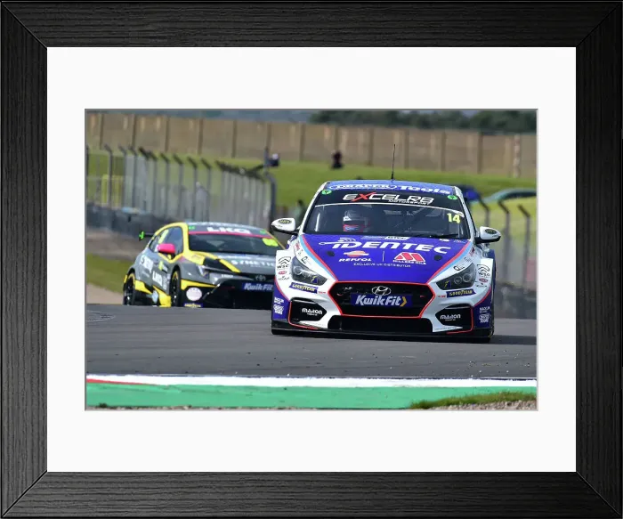 Framed Print : CM35 5150 Ronan Pearson, Hyundai i30N, Team Bristol Street Motors