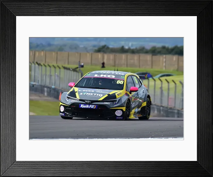 Framed Print : CM35 5151 Josh Cook, Toyota Corolla GR Sport, LKQ Euro Car Parts with SYNETIQ Framed Print : CM35 5151 Josh Cook, Toyota Corolla GR Sport, LKQ Euro Car Parts with SYNETIQ