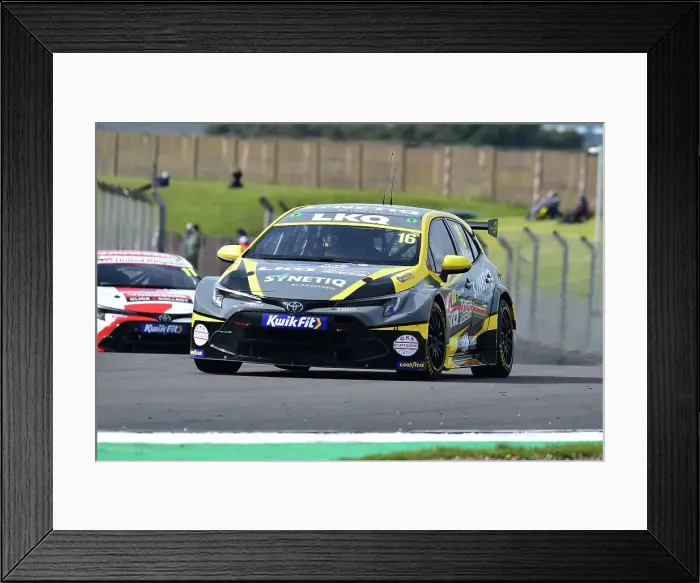 Framed Print : CM35 5154 Aiden Moffat, Toyota Corolla GR Sport, LKQ Euro Car Parts with SYNETIQ Framed Print : CM35 5154 Aiden Moffat, Toyota Corolla GR Sport, LKQ Euro Car Parts with SYNETIQ