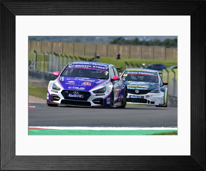 Framed Print : CM35 5156 Tom Chilton, Hyundai i30N, Team Bristol Street Motors Framed Print : CM35 5156 Tom Chilton, Hyundai i30N, Team Bristol Street Motors